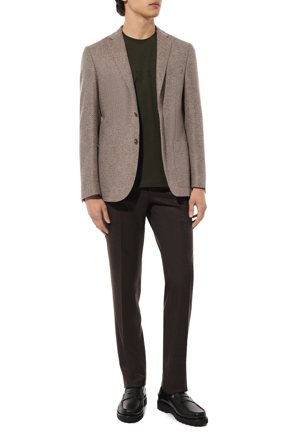 Шерстяные брюки CORNELIANI, арт. 925B01-3818111, фото 2