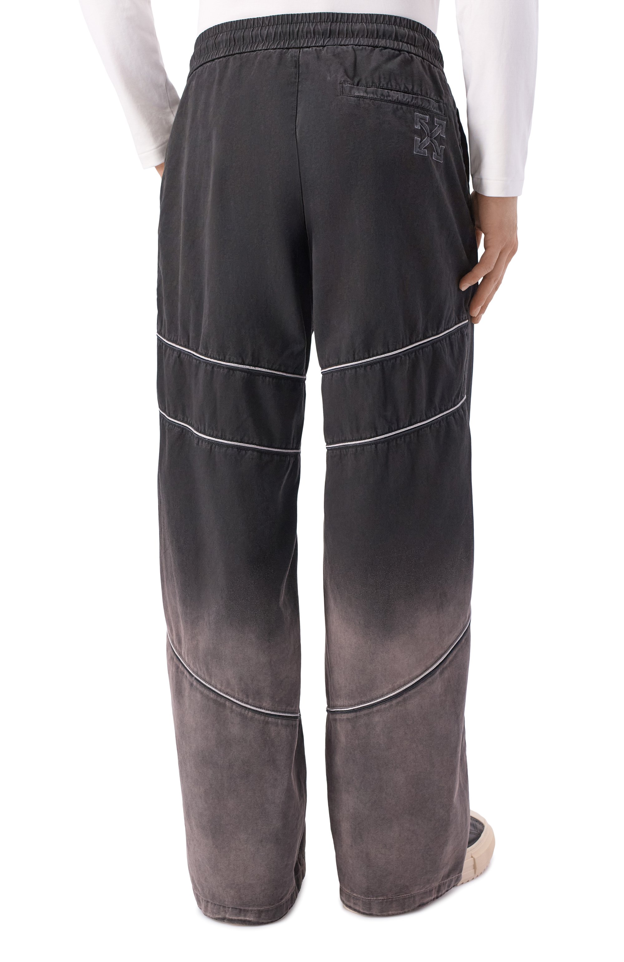 Хлопковые брюки OFF-WHITE, арт. 0MCJ03LS26FAB001, фото 4