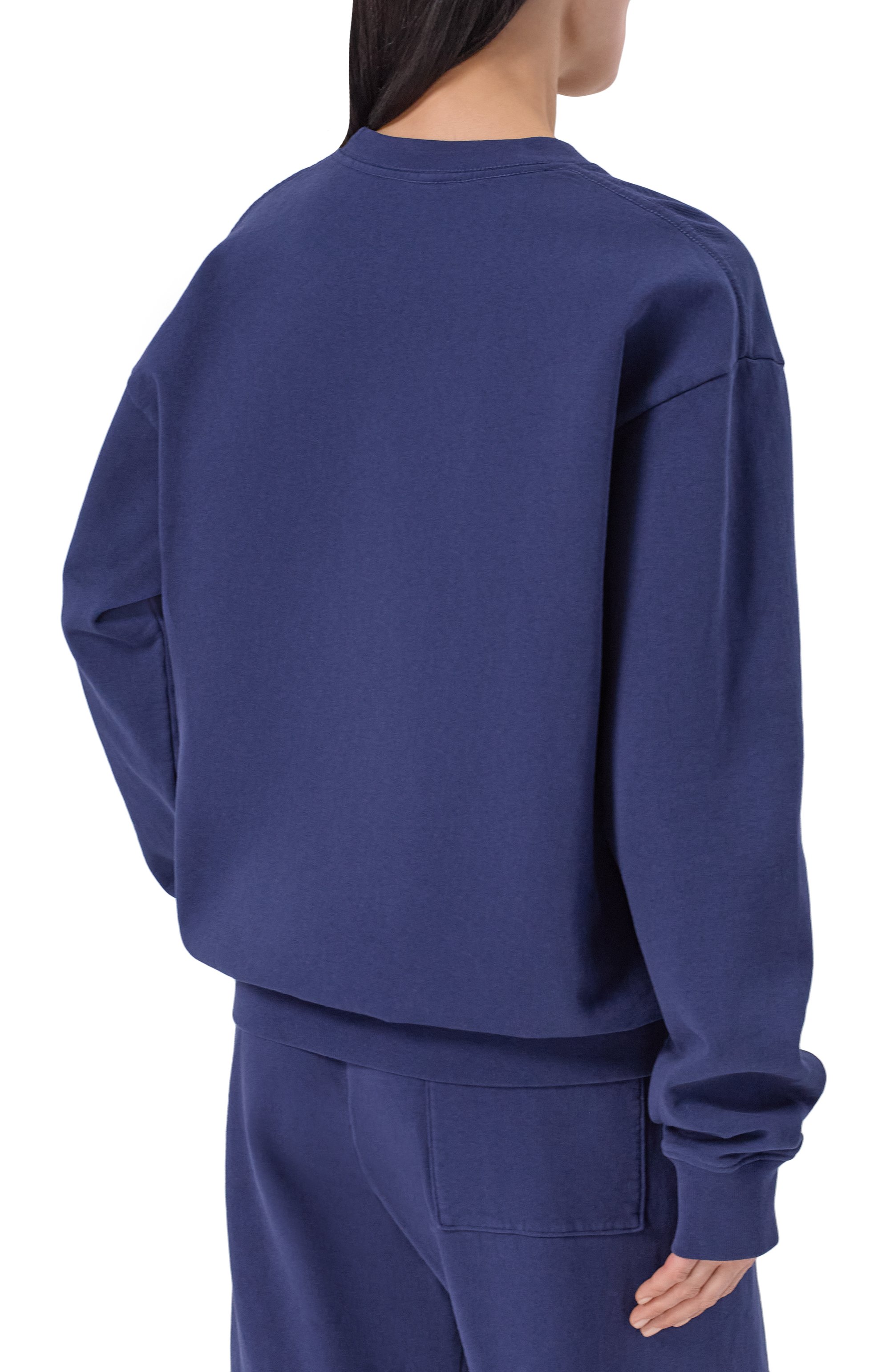 Хлопковый свитшот SPORTY AND RICH, арт. ST07164256BL106, фото 4