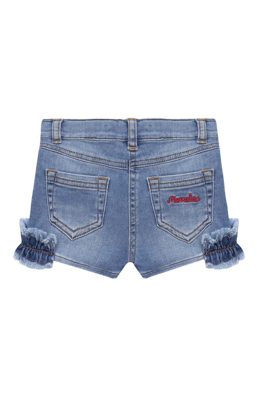 Джинсовые шорты MONNALISA, арт. 39C408, фото 2