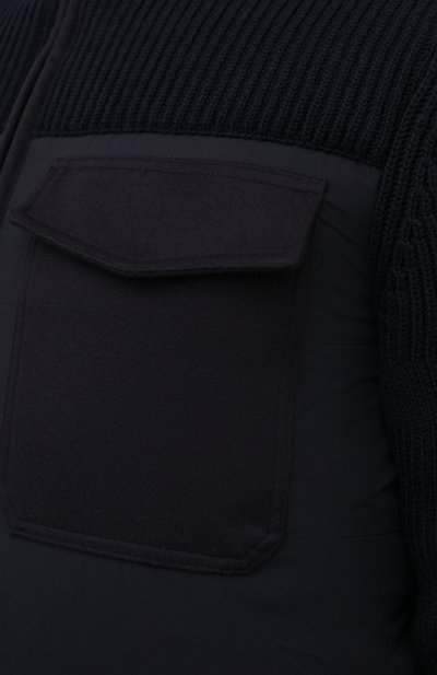 Комбинированная куртка CORNELIANI, арт. 88LM60-1820164/00, фото 5