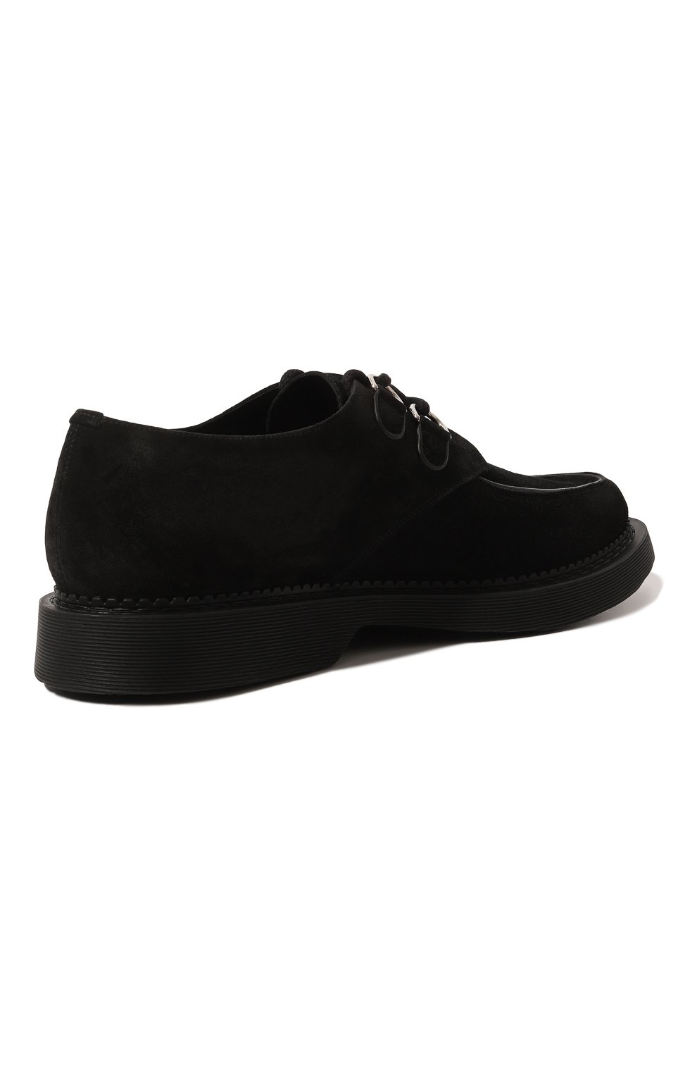 Замшевые дерби SAINT LAURENT, арт. 667606/2W5001000, фото 5