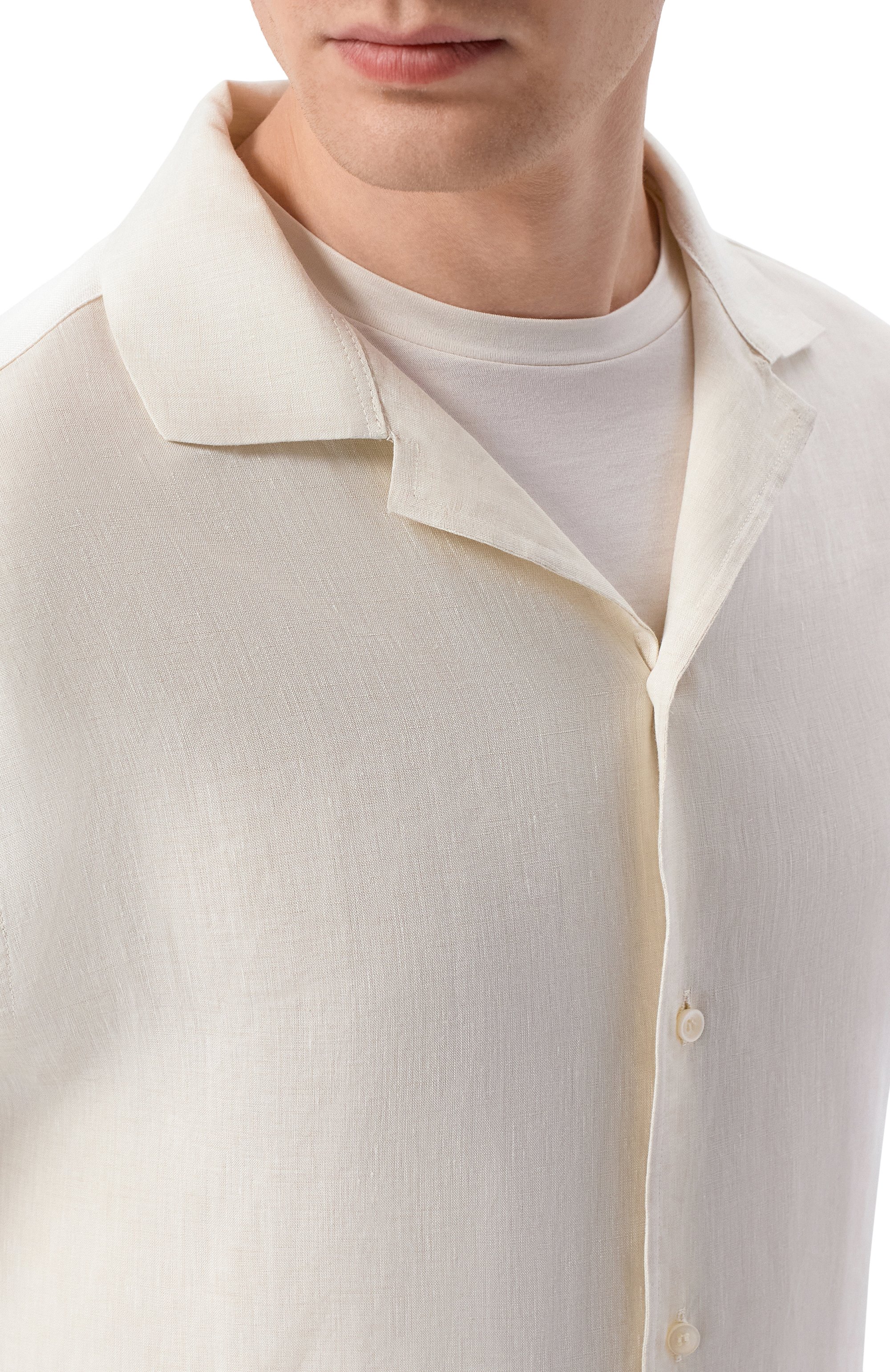 Льняная рубашка PAUL&SHARK, арт. 26413201, фото 5