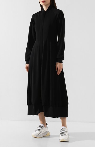 Платье Y-3 черного цвета по цене 28750 руб., арт. FJ0287/W, фото 3 Платье Y-3, арт. FJ0287/W, фото 3