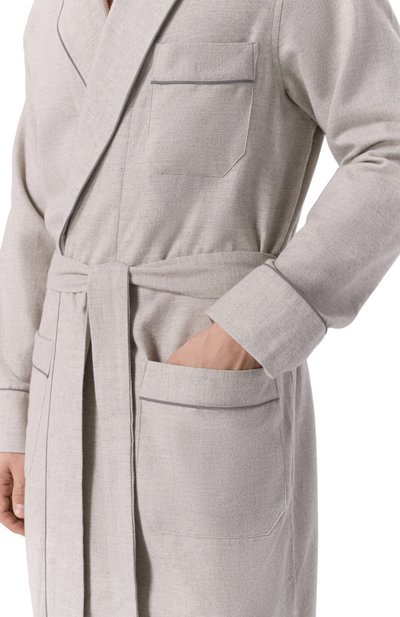 Хлопковый халат ROBERTO RICETTI, арт. VESTAGLIA R0BE LUNGA/LX35603, фото 4