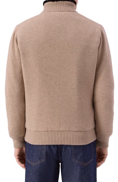 Кардиган с подкладкой из бобра ANDREA CAMPAGNA, арт. WU26WS510-09C-FWSPC1, фото 4