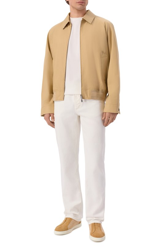 Комбинированные кеды Zilli H0208CM1202VSTZ06 Бежевый  H0208CM1202VSTZ06 Фото 2