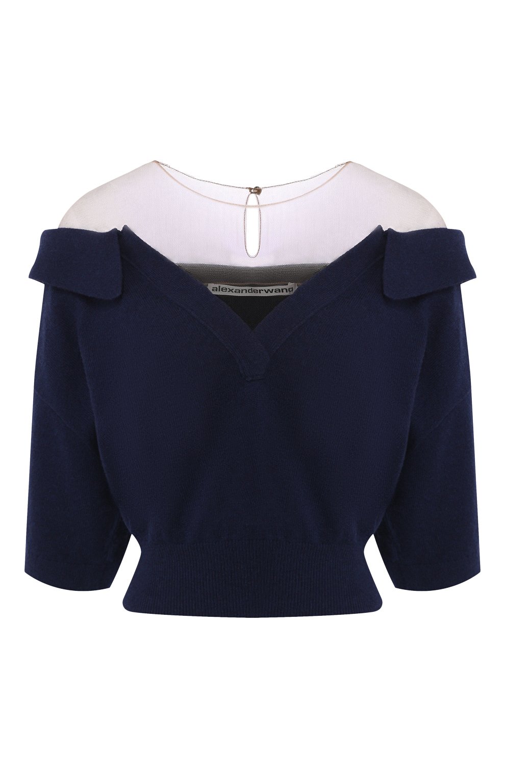 Топ из смеси шерсти и вискозы ALEXANDER WANG, арт. 1KC1201104, фото 1