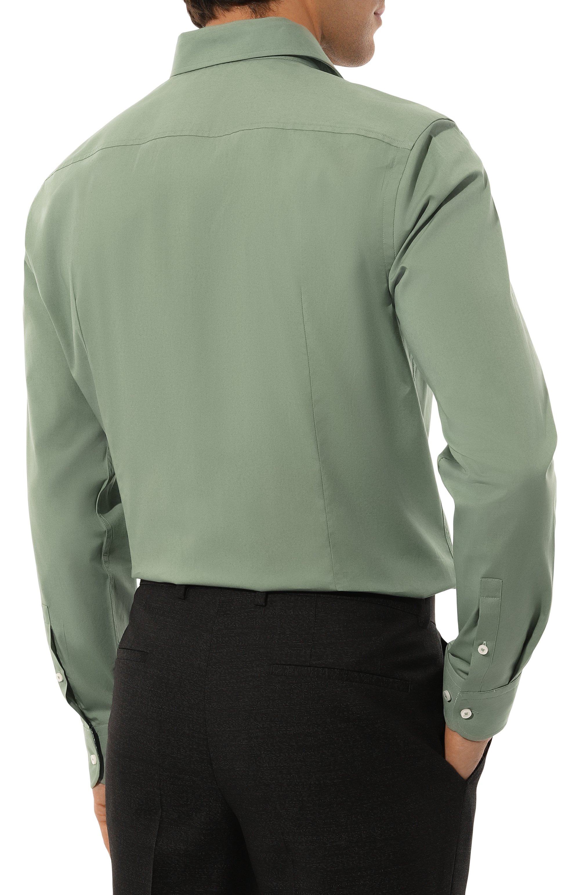 Хлопковая сорочка BOSS, арт. 50519859, фото 4