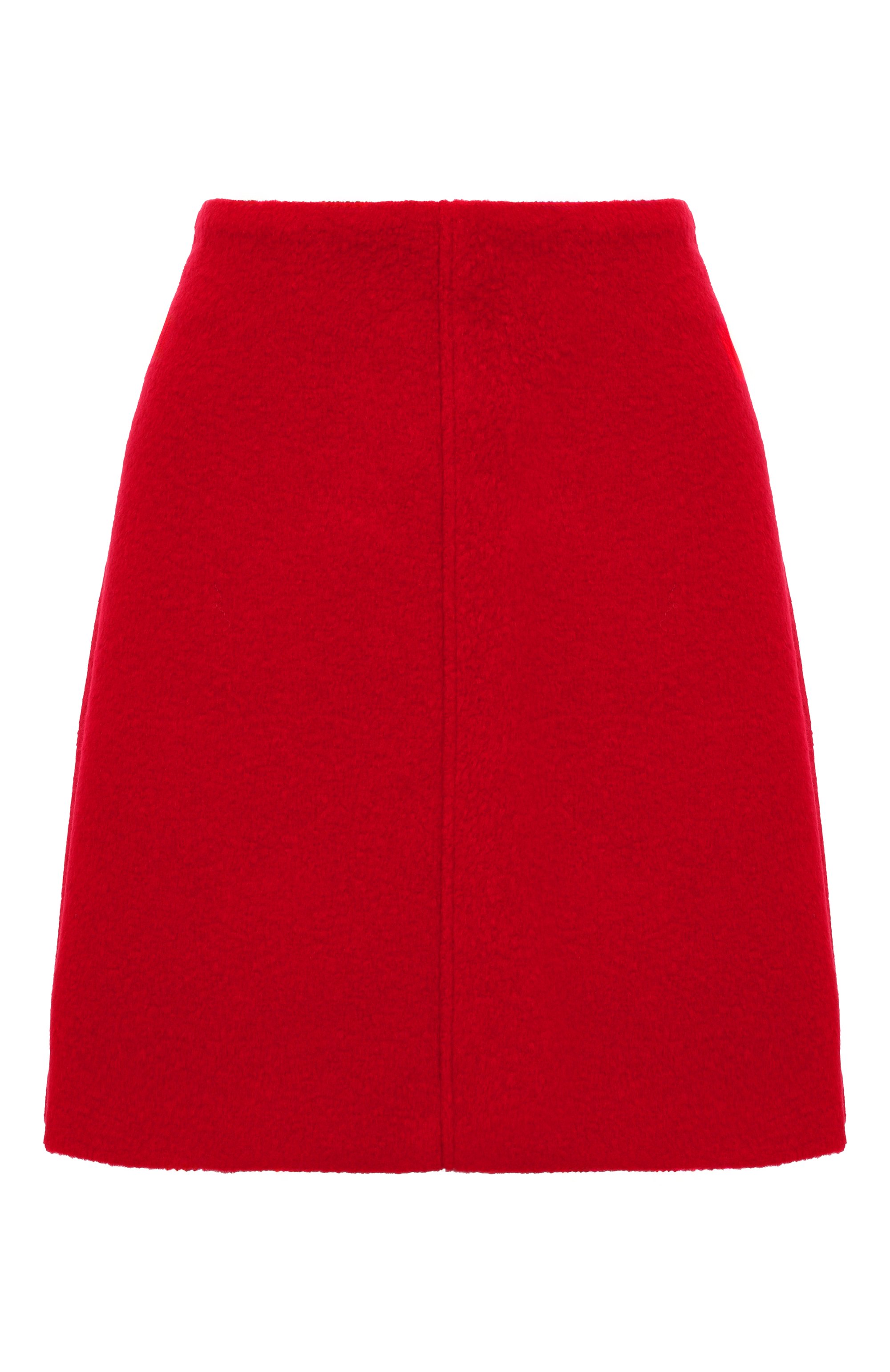 Юбка HUGO красного цвета по цене 21950 руб., арт. 50547637, фото 1 Юбка HUGO, арт. 50547637, фото 1