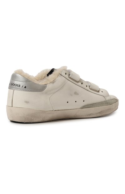 Кожаные кеды superstar GOLDEN GOOSE DELUXE BRAND, арт. GTF00111.F002827, фото 3