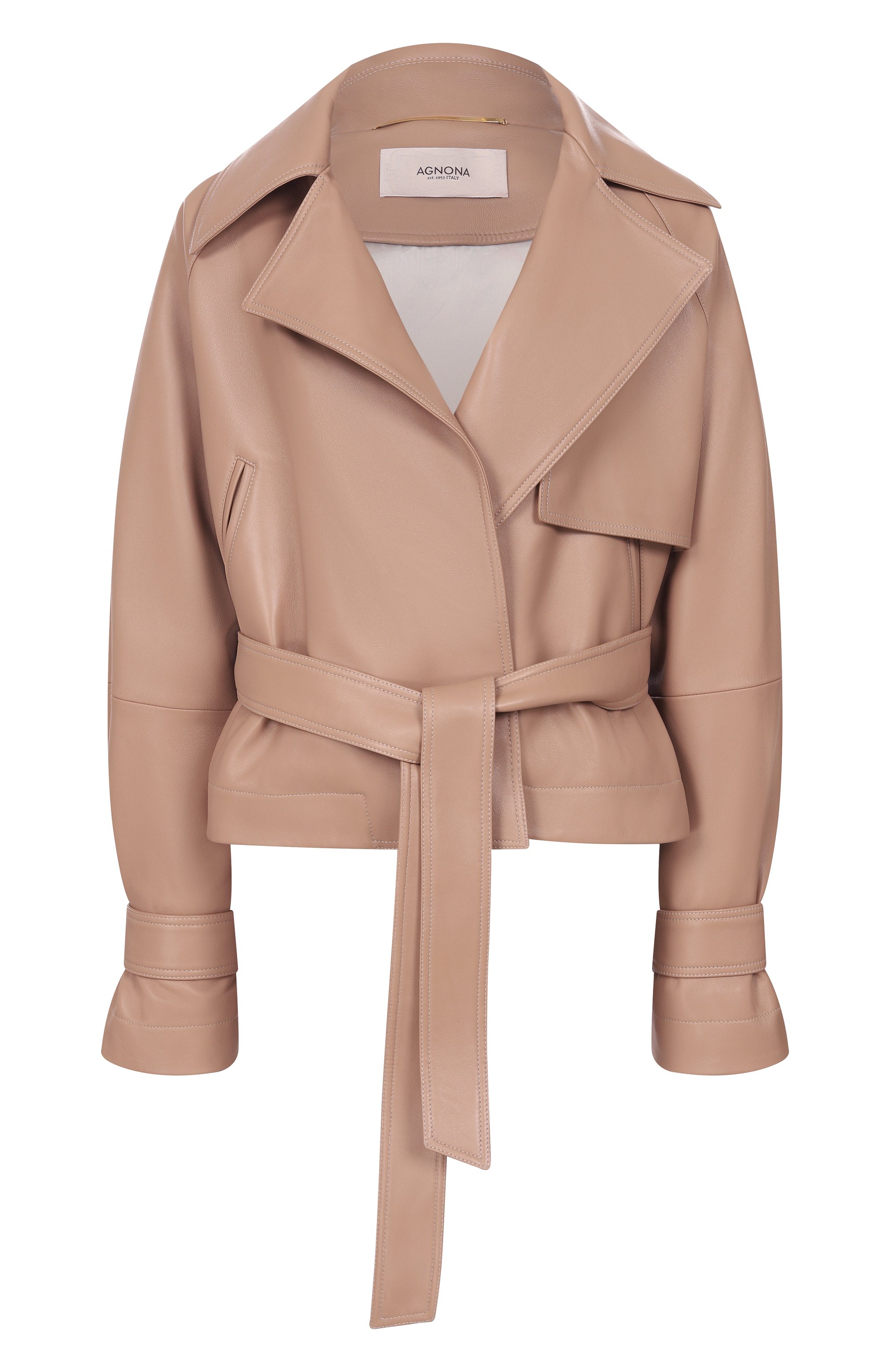 Кожаная куртка AGNONA, арт. PH1101E/U8106E, фото 1