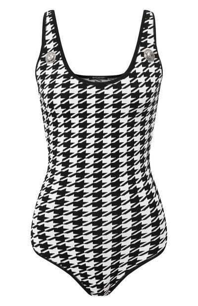Женское боди из вискозы BALMAIN, арт. SF00929/K513