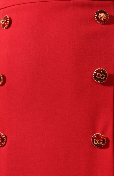 Шерстяная юбка DOLCE & GABBANA, арт. F4BNBT/FUBEI, фото 5