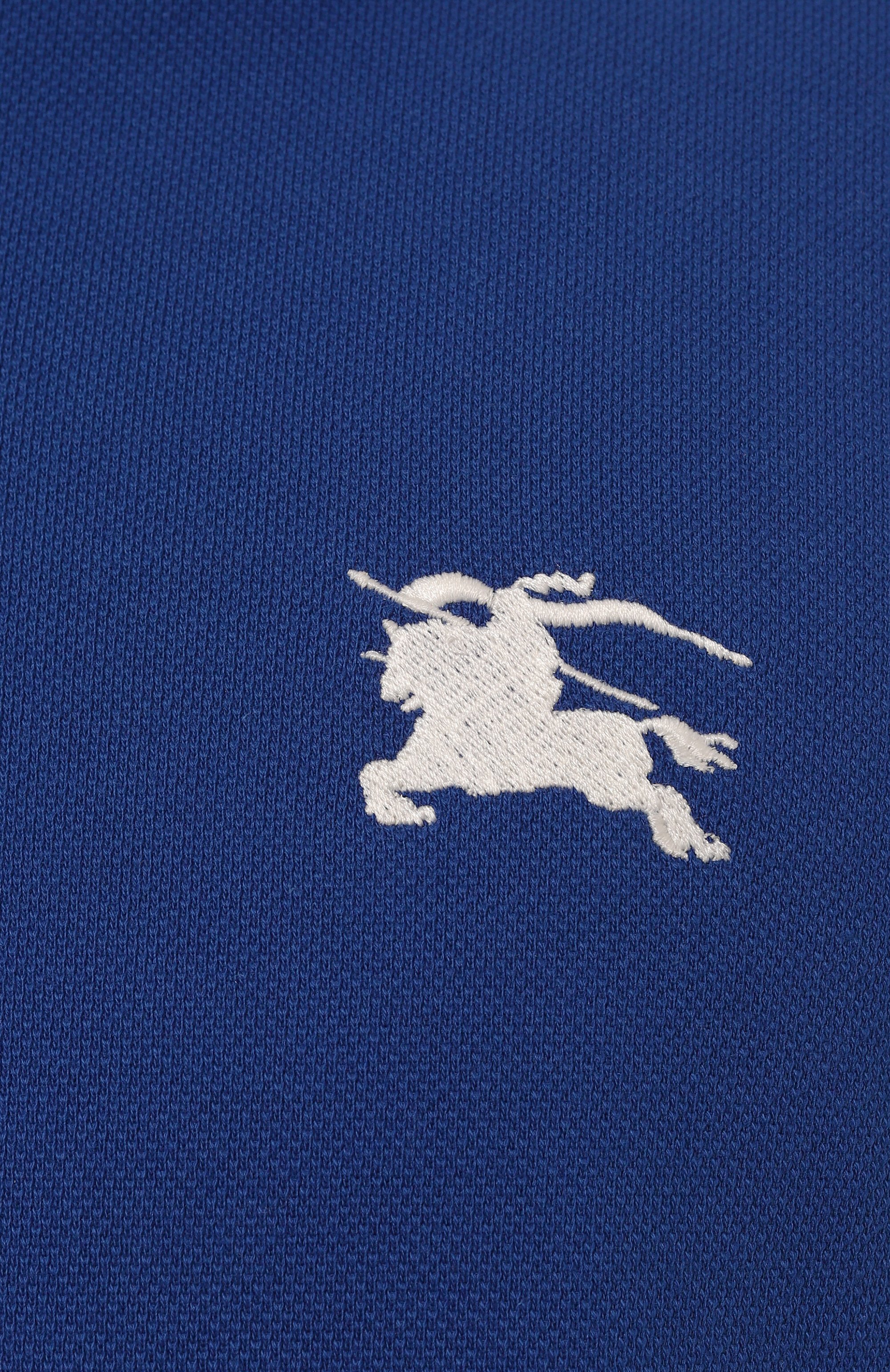 Хлопковое поло BURBERRY, арт. 8084936, фото 5