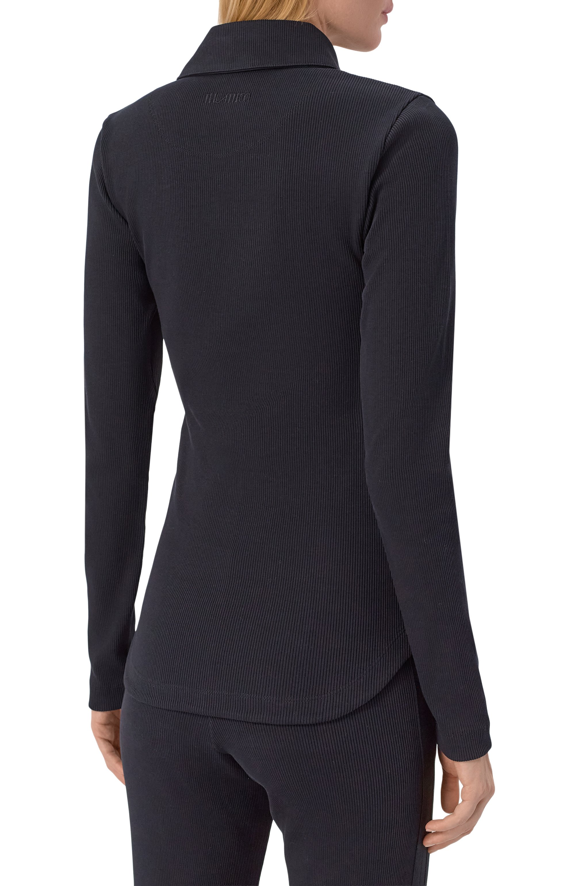 Хлопковое поло THE ATTICO, арт. 260WCI00031/JJJ073AA, фото 4