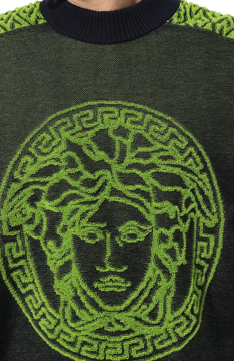 Хлопковый свитер VERSACE, арт. 1003120/1A02223, фото 1