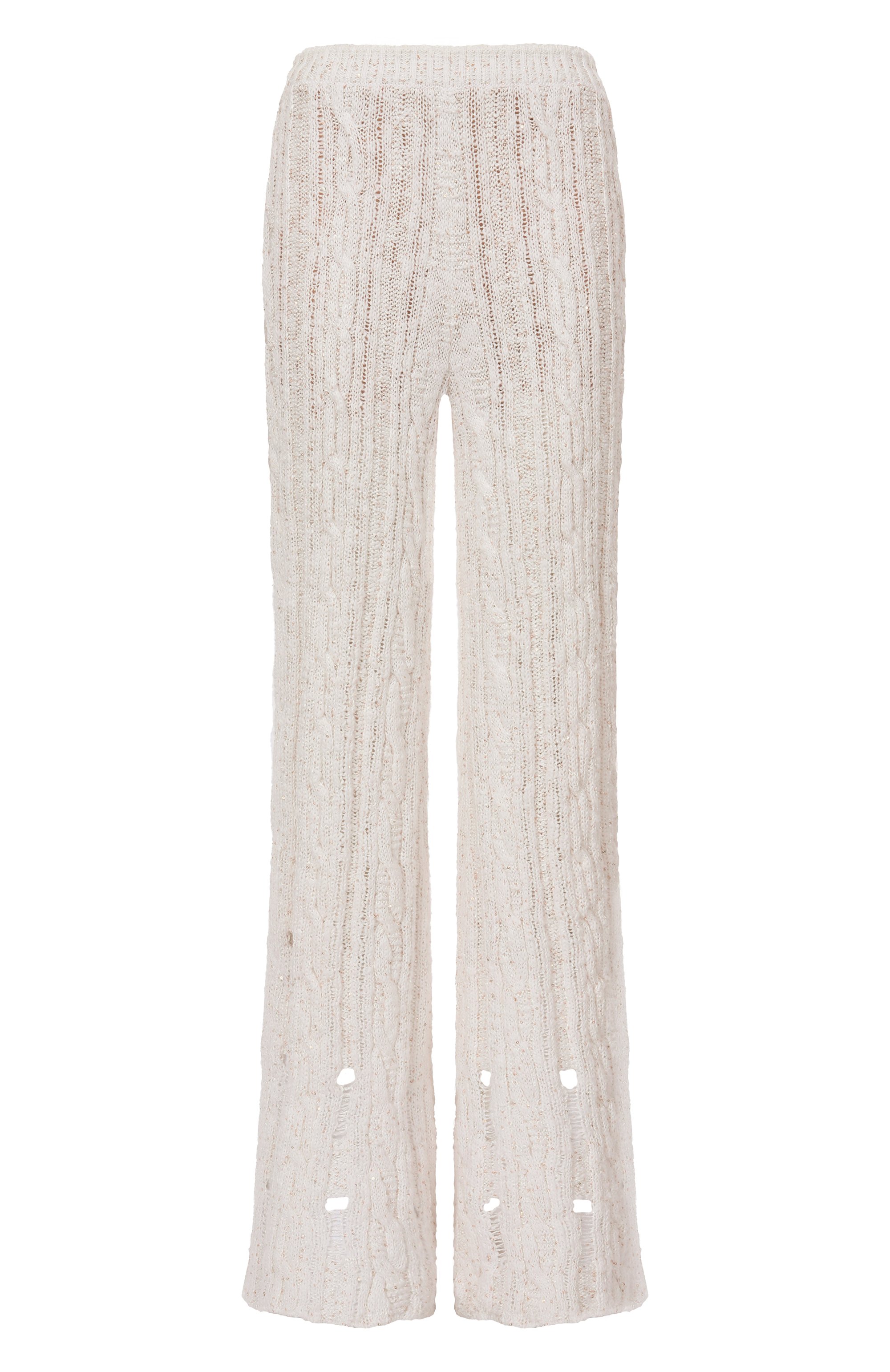 Хлопковые брюки AND THE BRAND, арт. S25-P064-0704-100, фото 1