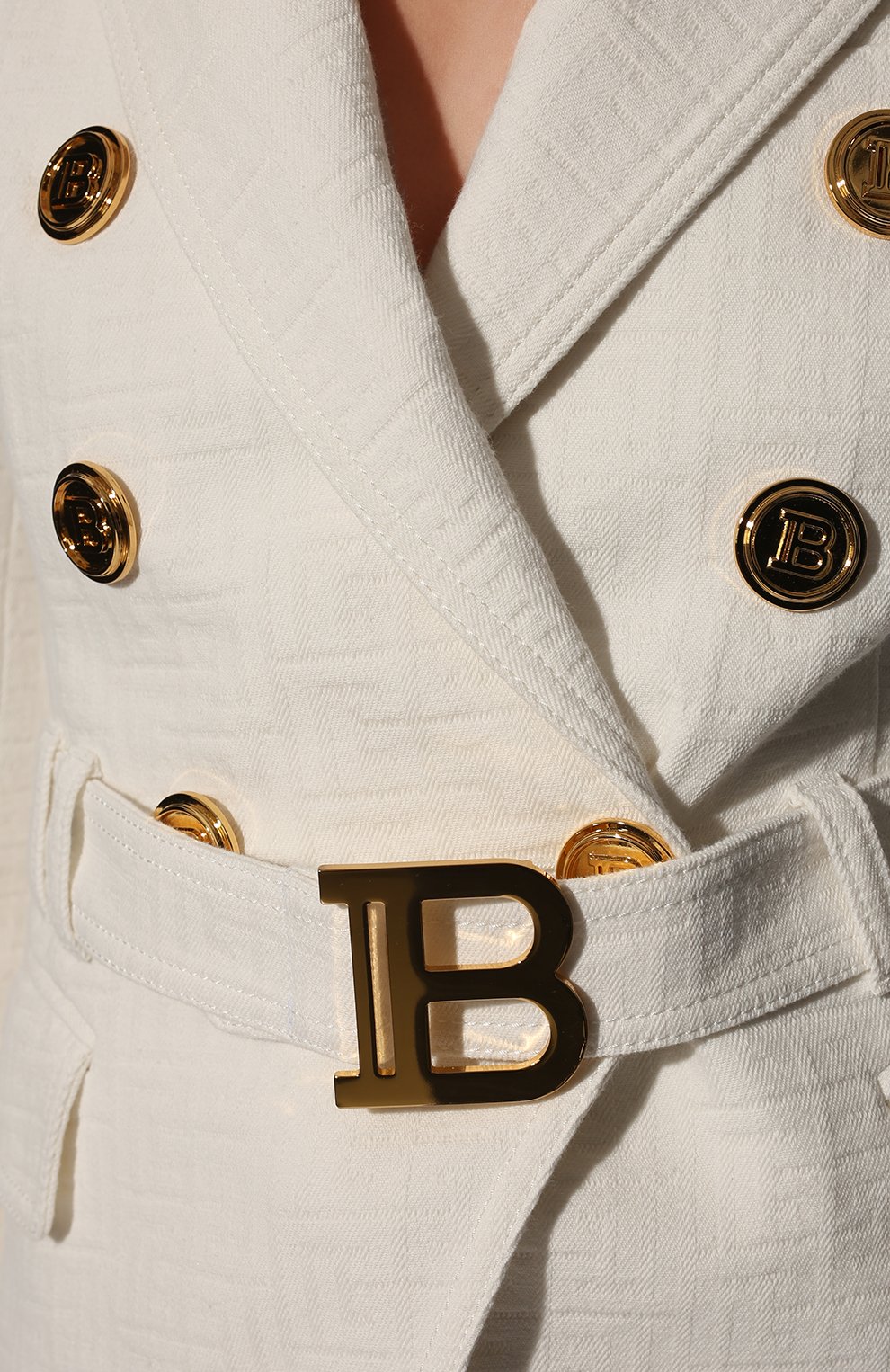 Хлопковый жакет BALMAIN, арт. XF1SG050/DB54, фото 5