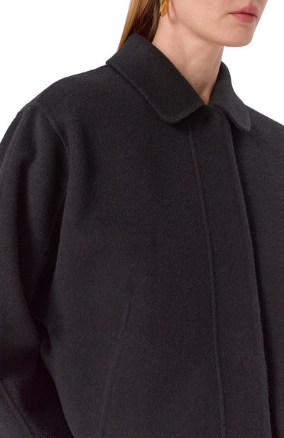 Шерстяное полупальто BOSS, арт. 50546091, фото 5