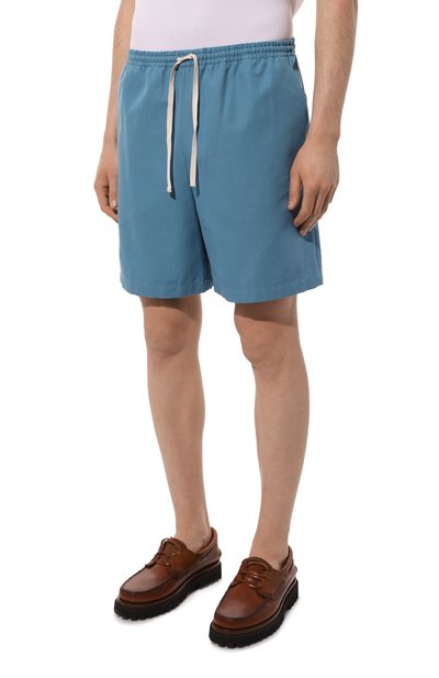 Шорты GUCCI синего цвета по цене 93600 руб., арт. 659825 ZAGP5, фото 3 Шорты GUCCI, арт. 659825 ZAGP5, фото 3