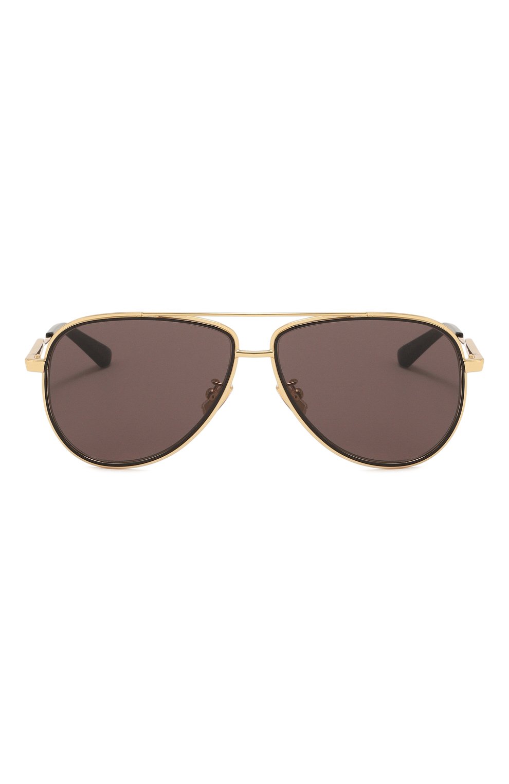 Солнцезащитные очки BOTTEGA VENETA золотого цвета по цене 47800 руб., арт. BV1240S 001, фото 4 Солнцезащитные очки BOTTEGA VENETA, арт. BV1240S 001, фото 4