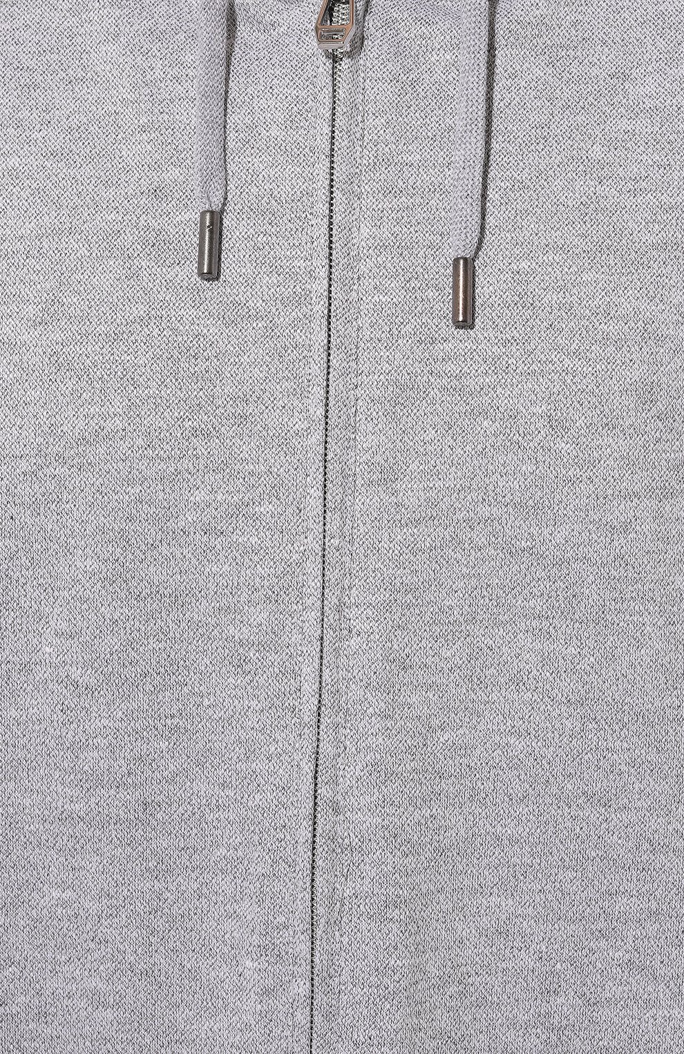 Толстовка изо льна и хлопка MVST серого цвета по цене 103500 руб., арт. 16W047/LN00, фото 5 Толстовка изо льна и хлопка MVST, арт. 16W047/LN00, фото 5