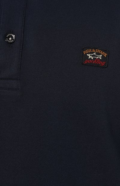 Хлопковое поло PAUL&SHARK, арт. C0P1001, фото 5