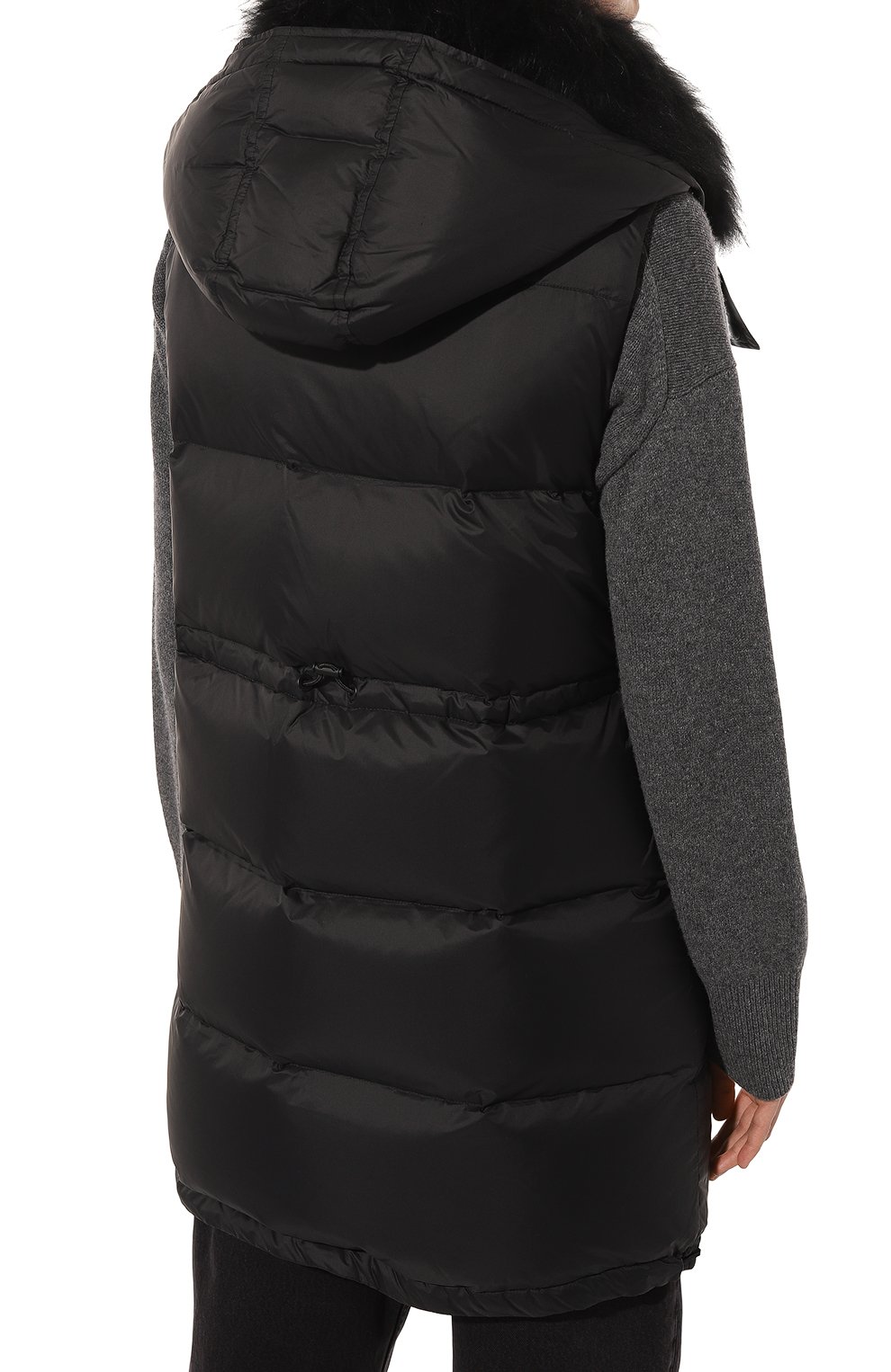 Пуховый жилет YVES SALOMON, арт. 22WFG02590M07W, фото 4