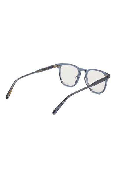 Оправа GARRETT LEIGHT голубого цвета по цене 39500 руб., арт. BR00KS BI0 C0B, фото 4 Оправа GARRETT LEIGHT, арт. BR00KS BI0 C0B, фото 4