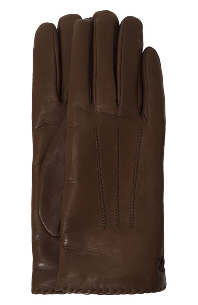 Женские кожаные перчатки KITON, арт. D58907K0533F06