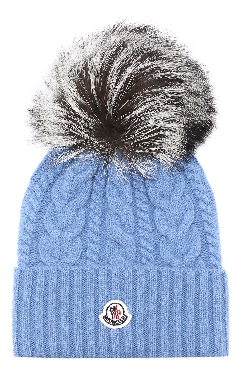 Шапка из смеси шерсти и кашемира с меховым помпоном MONCLER, арт. D2-093-99608-10-948AK, фото 1