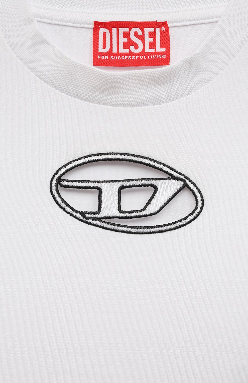 Хлопковая футболка DIESEL, арт. J01176/KYAUD, фото 3