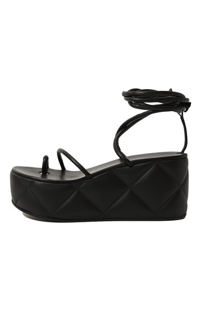 Кожаные босоножки LE SILLA, арт. 2588U040M1PPFAK, фото 4