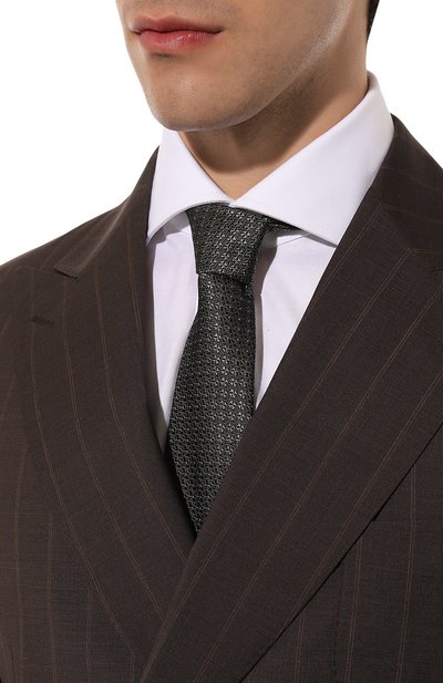 Шелковый галстук CANALI, арт. 18/HJ04135, фото 2