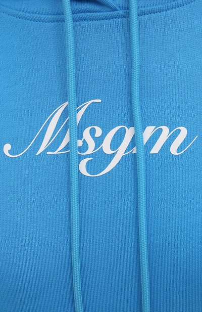 Хлопковое худи MSGM, арт. 3042MDM208 217499, фото 5