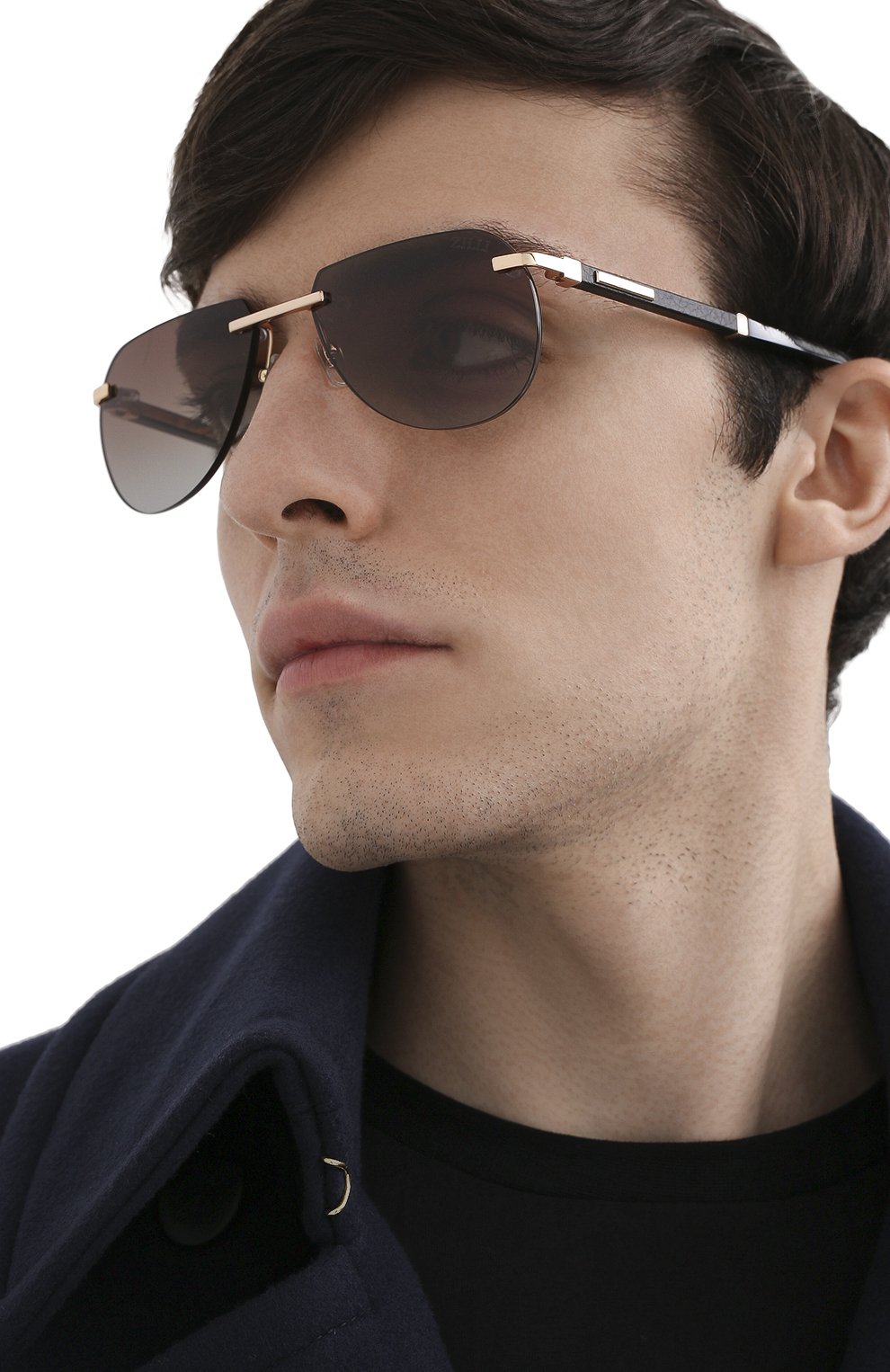 Солнцезащитные очки ZILLI розового цвета по цене 93950 руб., арт. MIP-65043-LUNET/0001, фото 2 Солнцезащитные очки ZILLI, арт. MIP-65043-LUNET/0001, фото 2