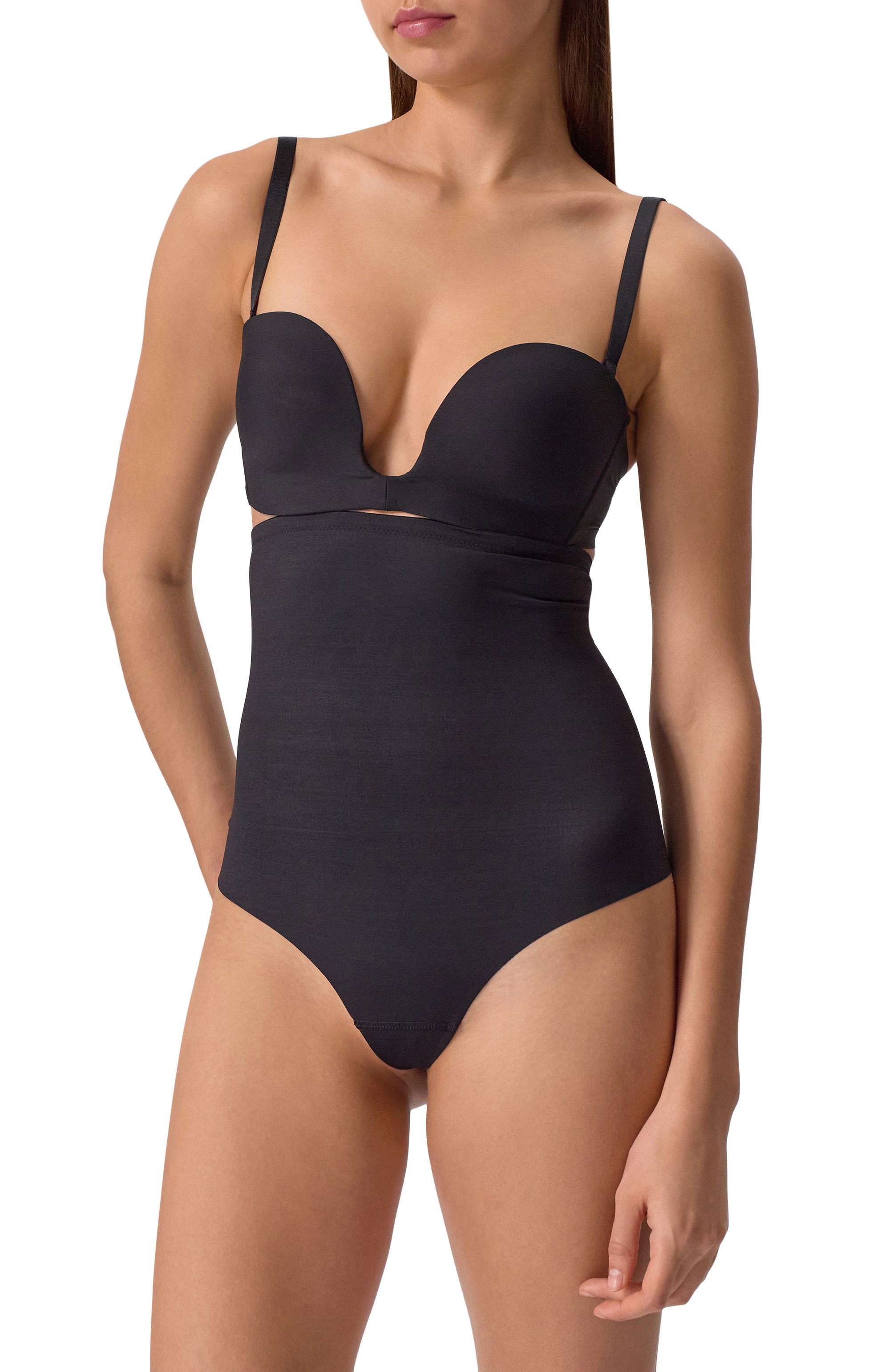 Трусы-стринги с завышенной талией BYE BRA, арт. 1316, фото 2