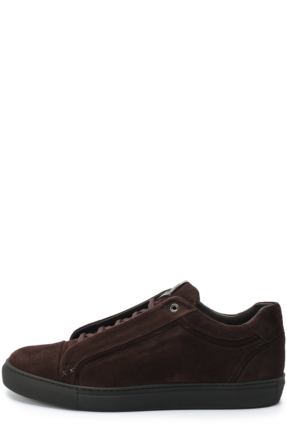 Замшевые кеды на шнуровке BRIONI, арт. QHFV/P3711, фото 3