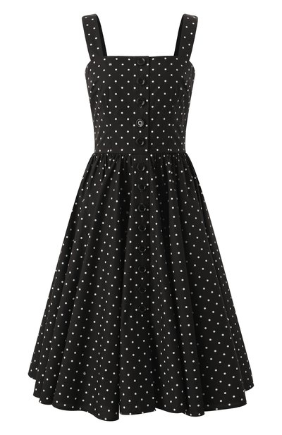 Женское хлопковое платье DOLCE & GABBANA, арт. F6JJCT/HS5R6