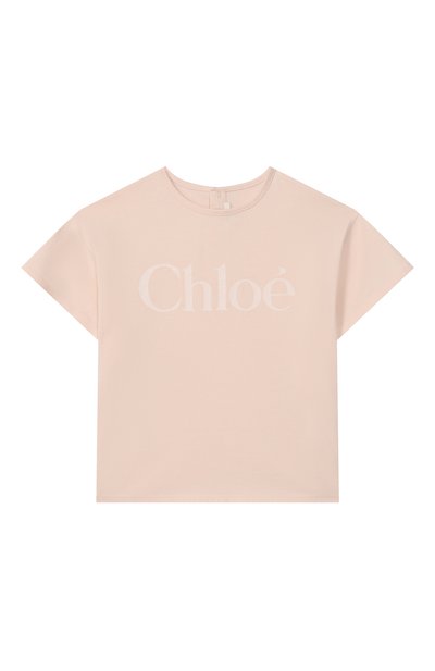 Хлопковая футболка CHLOÉ, арт. C20910