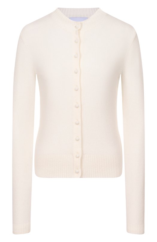 Кардиган из шерсти и кашемира Ellyme 00381 Белый 00381