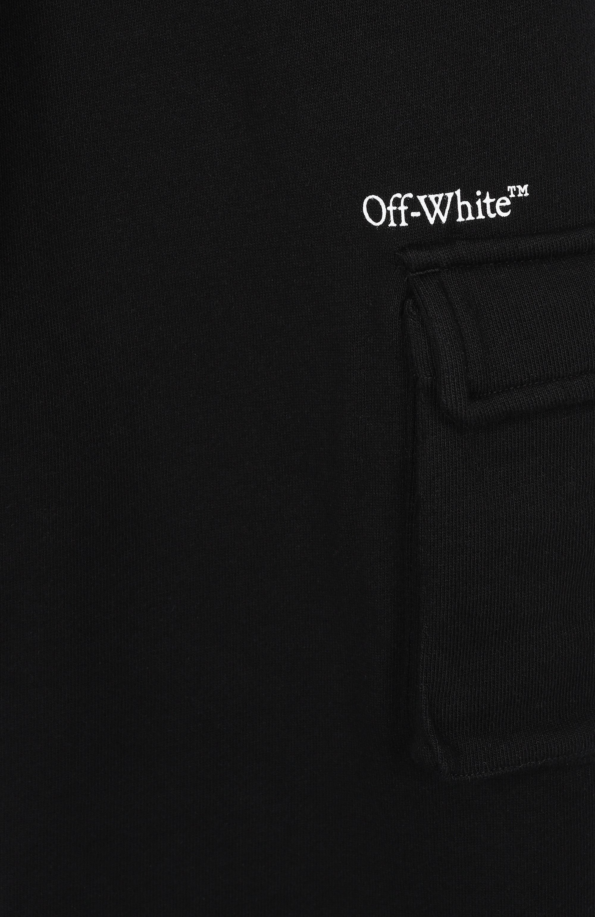 Хлопковые брюки-карго OFF-WHITE, арт. 0GCH00BS26FLE001, фото 3