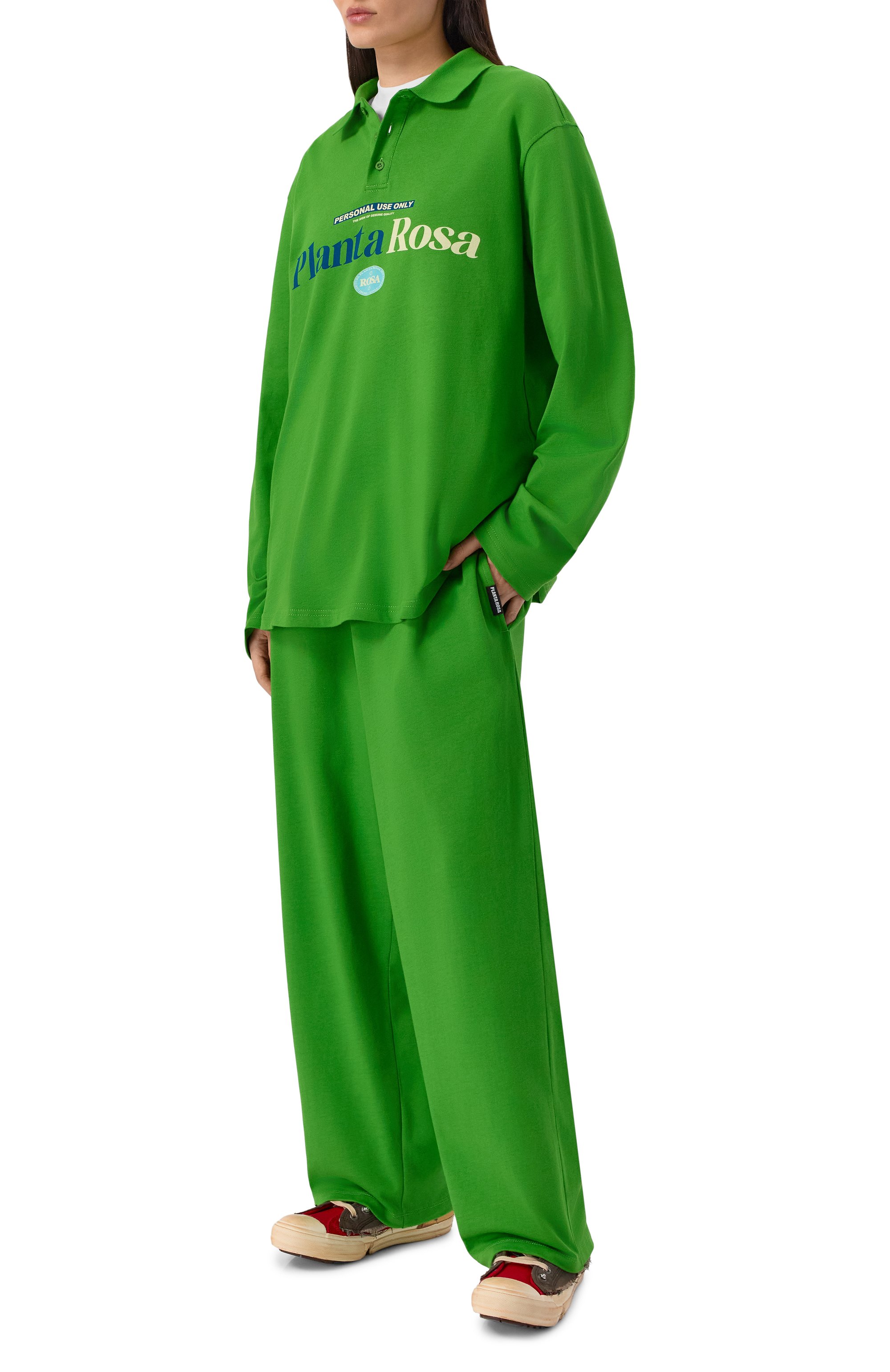 Хлопковое поло PLANTA ROSA, арт. PR/POLOLONG/PERSONAL/220, фото 5