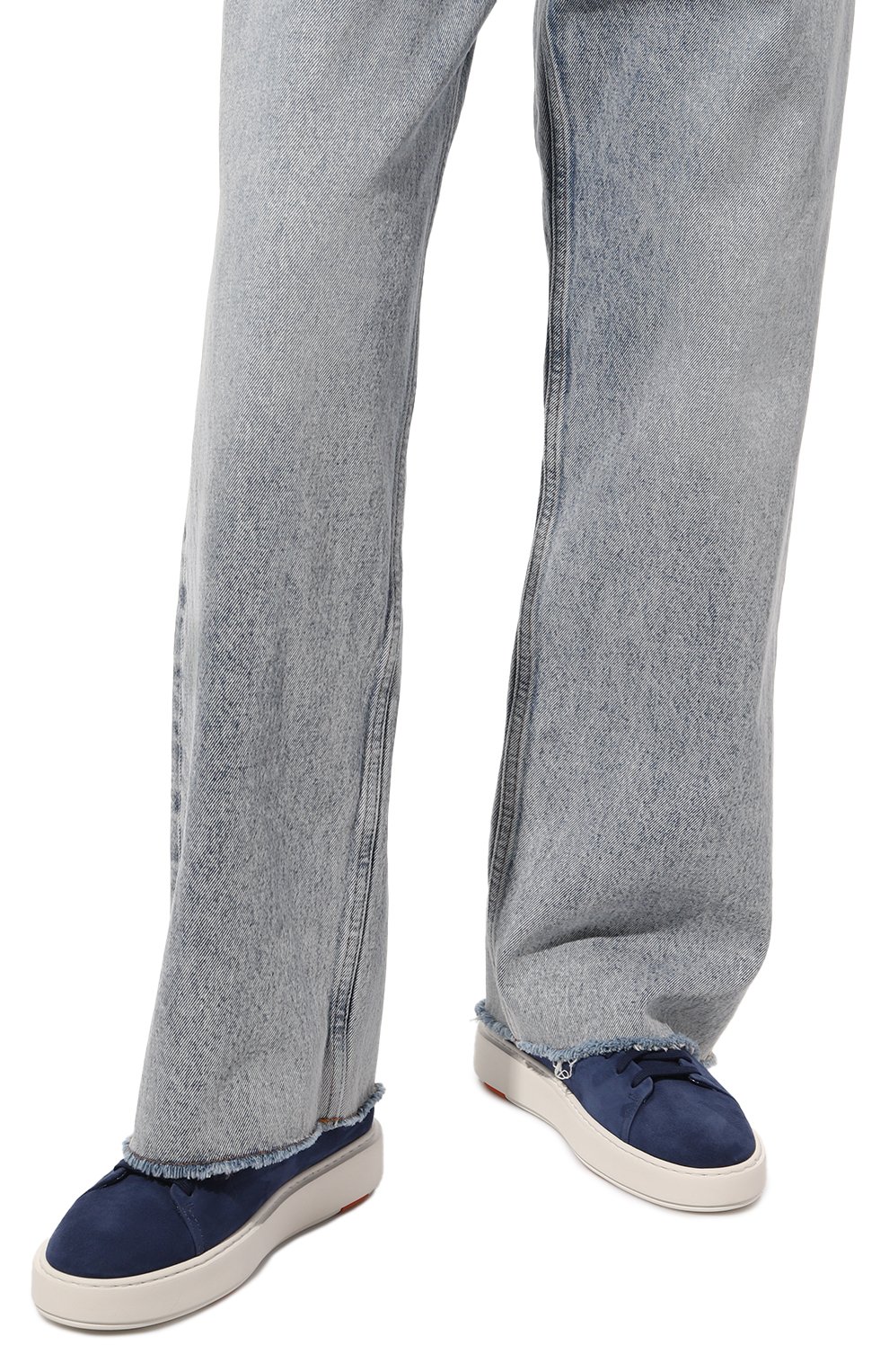 Замшевые кеды SANTONI, арт. WBCD60994BARTTW2, фото 3