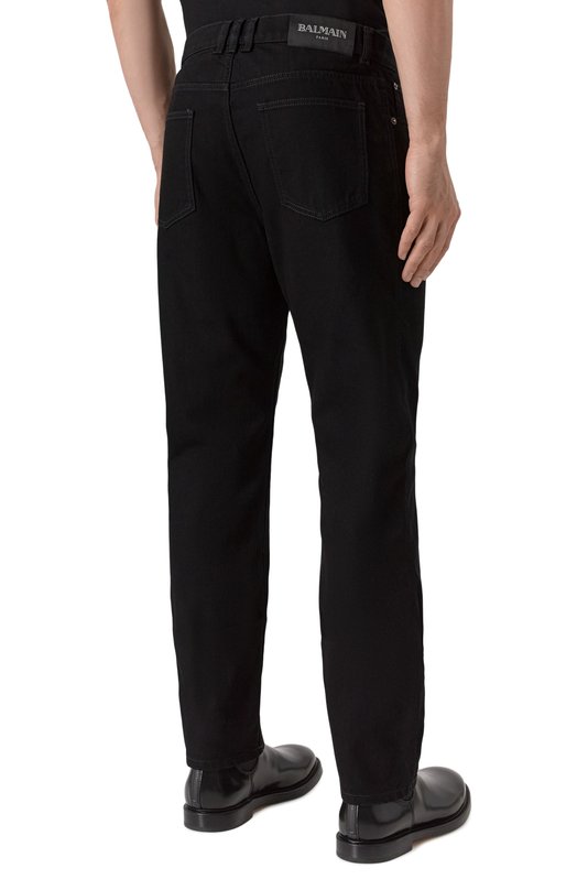 Джинсы Balmain FH1MI083/DF88 Чёрный  FH1MI083/DF88 Фото 4
