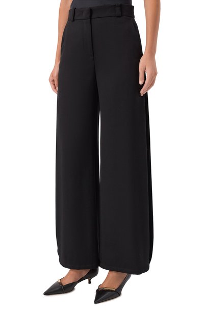 Шерстяные брюки GIORGIO ARMANI черного цвета по цене 215000 руб., арт. GW003478/TE10936, фото 3 Шерстяные брюки GIORGIO ARMANI, арт. GW003478/TE10936, фото 3