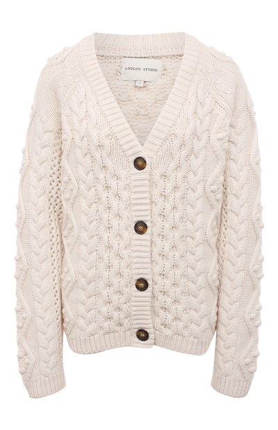 Кардиган из шерсти и кашемира LOULOU DE SAISON, арт. KUMA, фото 1