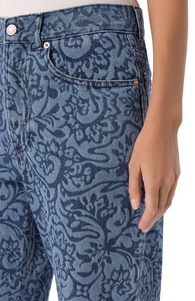 Джинсы presta DRIES VAN NOTEN голубого цвета по цене 63700 руб., арт. 130910/4407, фото 5 Джинсы presta DRIES VAN NOTEN, арт. 130910/4407, фото 5