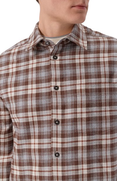 Хлопковая рубашка 12 STOREEZ, арт. 135497, фото 5